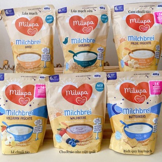 Bột ăn dặm Milupa Đức cho bé từ 6m+ 400g