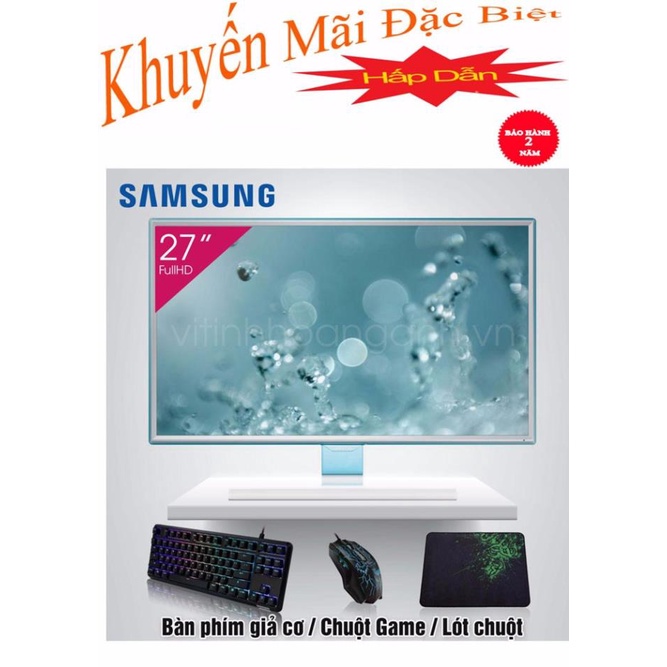 Màn hình vi tính LCD 27inch SAMSUNG Full HD S27E360 PLS cao cấp