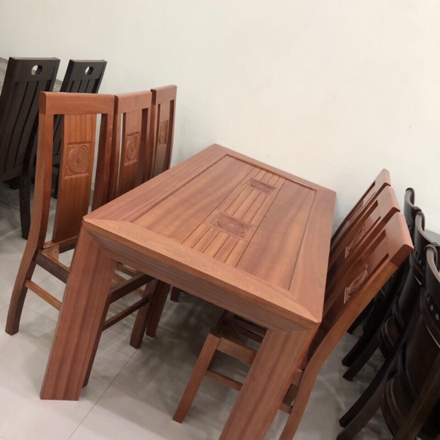 Lịch sử giá Bàn ăn 6 ghế gỗ xoan đào cập nhật 8/2025 - Mua Thông Minh