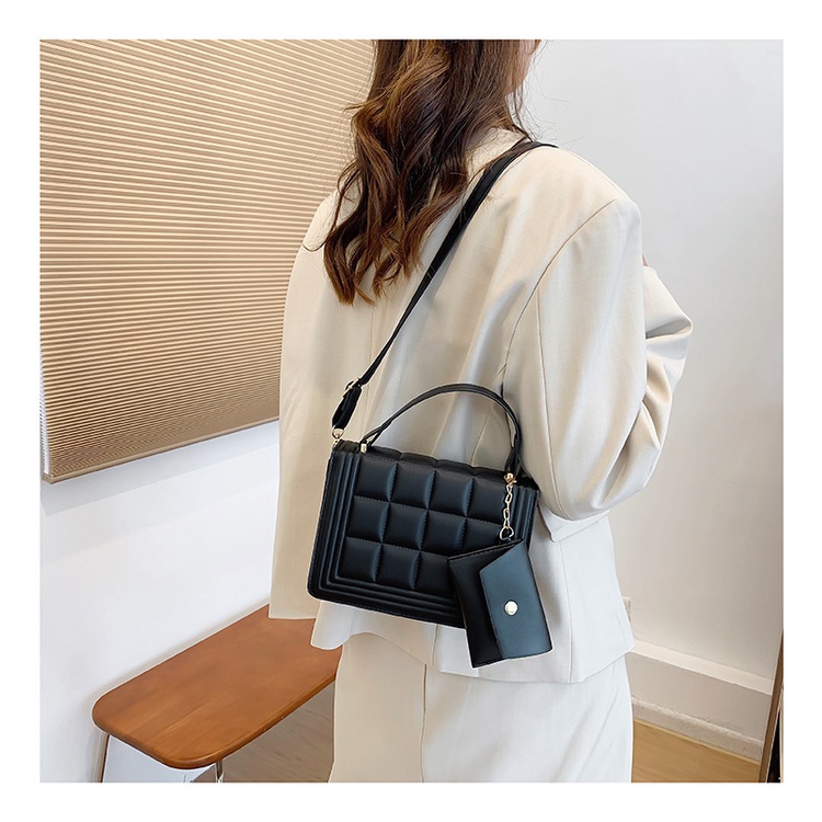 Túi Đeo Chéo Hình Vuông Nhỏ Màu Kẹo Kiểu Mới 2022 NB00107