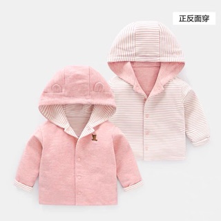 Áo khoác mặc được 2 mặt cho bé