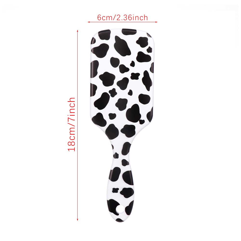 [Hàng mới về] Lược chải tóc mát xa da đầu nhiều họa tiết 3D tùy chọn cho tiệm salon