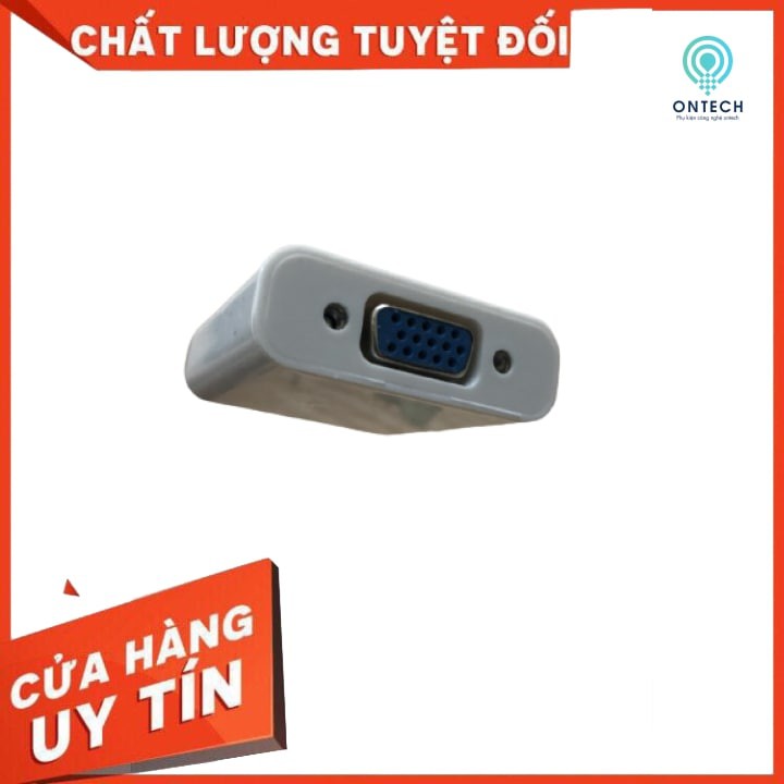 Cáp chuyển đổi tín hiệu HDMI to VGA màu trắng