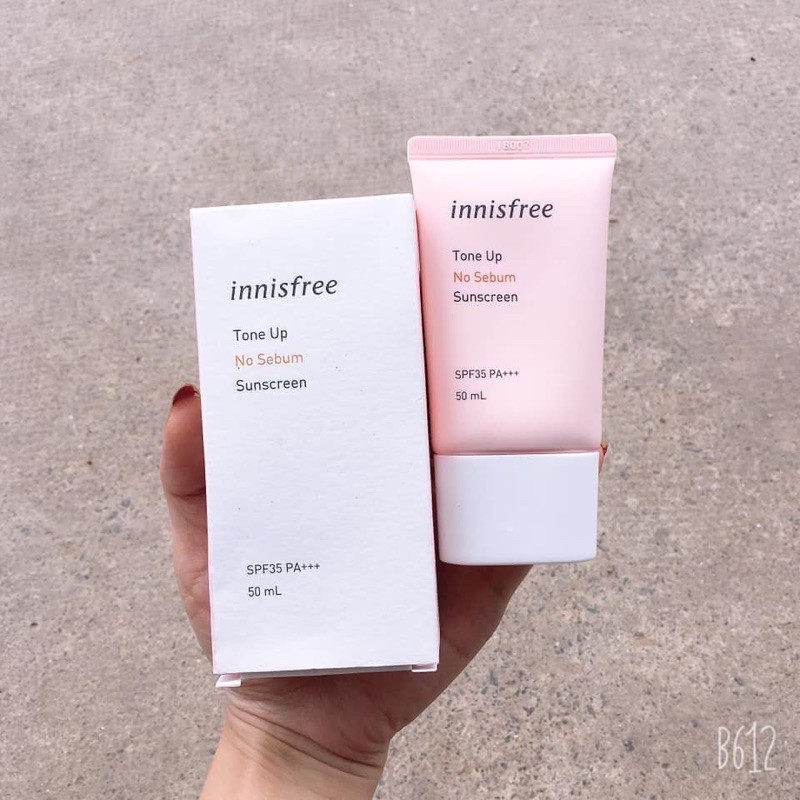 KEM CHỐNG NẮNG INNISFREE TONE UP NO SEBUM