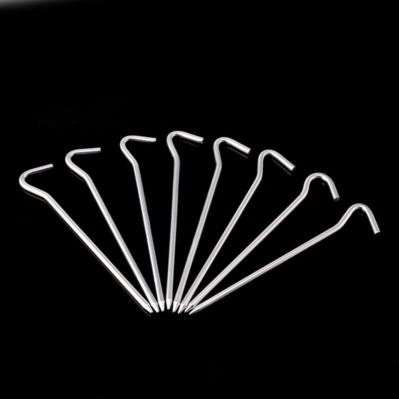 Cọc Dựng Lều Bằng Hợp Kim Nhôm 18cm Chất Lượng Cao