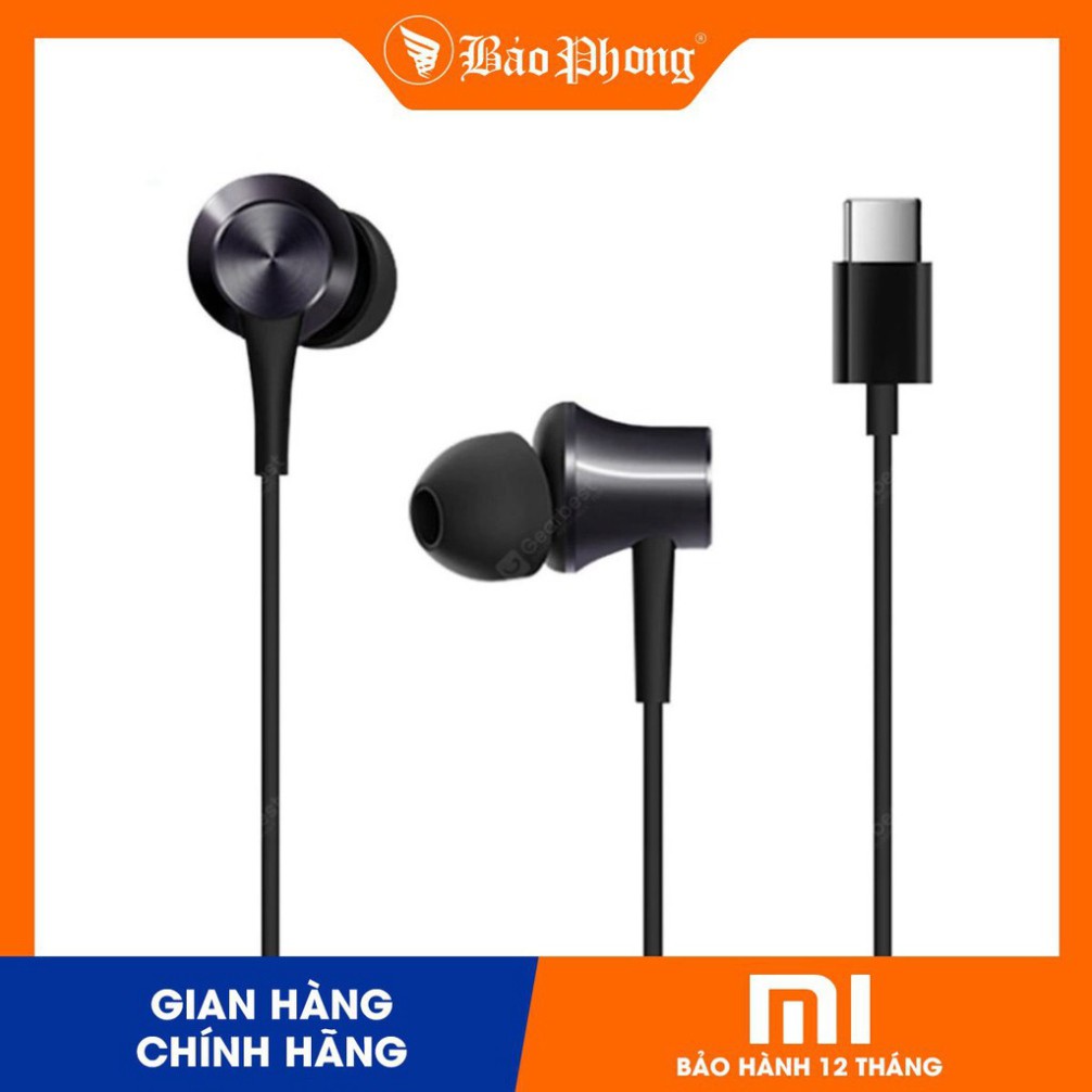 Tai nghe dây chân USB Type C Xiaomi Piston Earphone Cho Samsung Oppo Realme Xịn chính hãng âm thanh hay bass mạnh