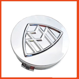 {Hàng chính hãng} Logo chụp mâm, ốp lazang bánh xe ô tô Mayback đường kính 75mm