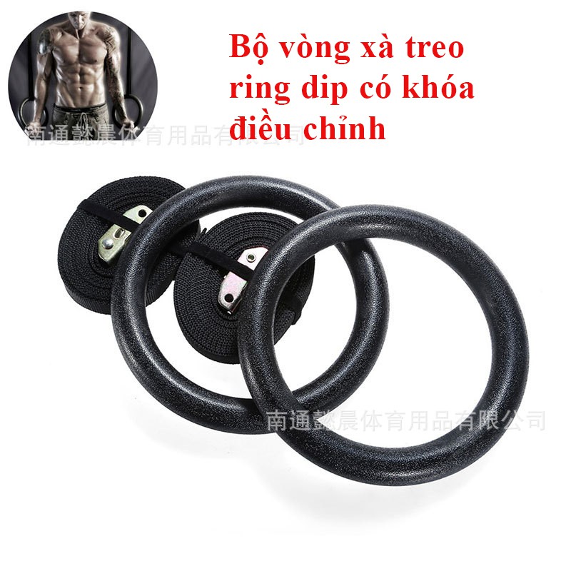 HOT 🎁 Bộ vòng xà tay Ring Dip giá rẻ /⭐ FREESHIP ⭐/ vòng xà gymnastic rings giá siêu rẻ