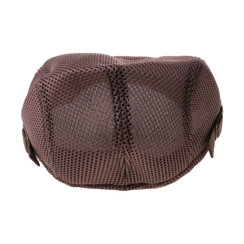 Youyo Mũ Nồi Beret Lưới Thoáng Khí Mềm Mại Phẳng Mùa Hè Cho Nam