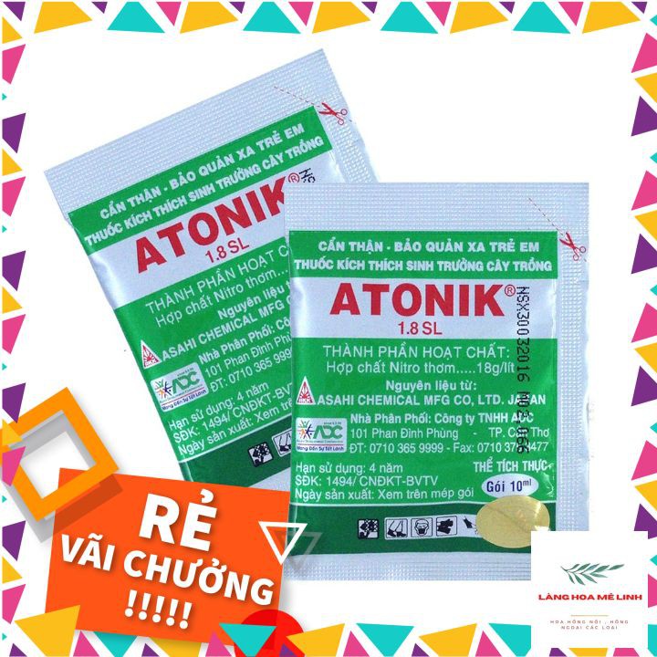 Thuốc Kích thích sinh trưởng cây trồng  ATONIK 1.8