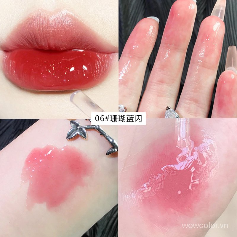 [Hàng mới về] Son bóng SENSORY PARTY dưỡng ẩm nhiều màu tùy chọn thời trang xinh xắn