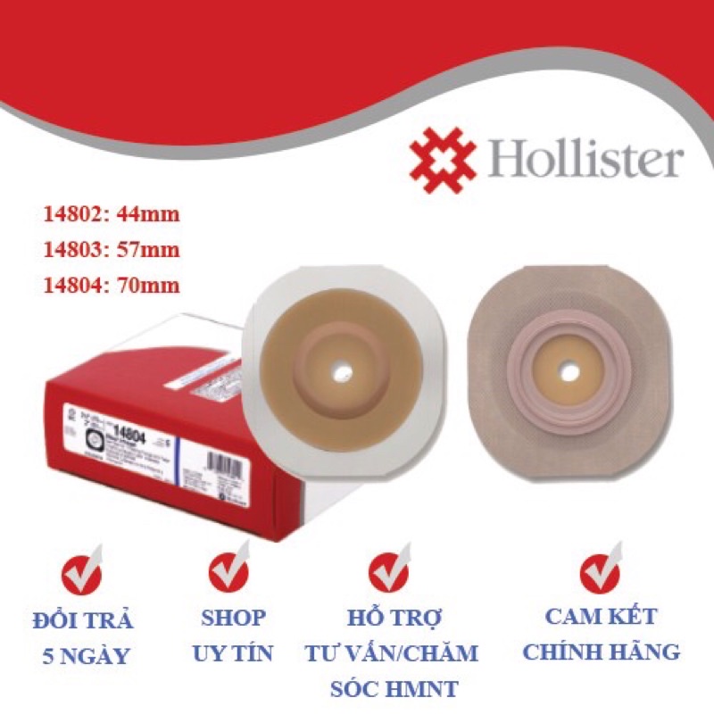 Đế lồi hậu môn nhân tạo Hollister