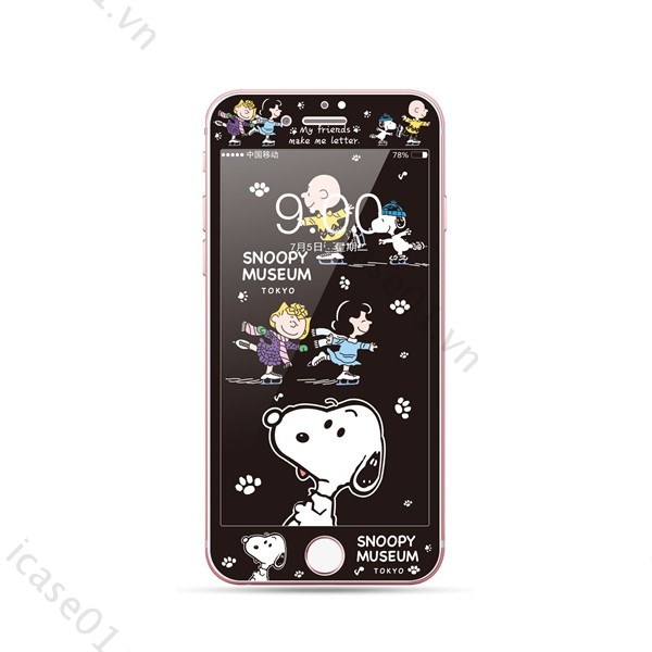 Kính Cường Lực Toàn Màn Hình Họa Tiết Hoạt Hình Cho Iphone8 Iphone7 Plus Se2 I6 I6S I8 I7 Iphone 6 6s 7 8 7plus 8plus
