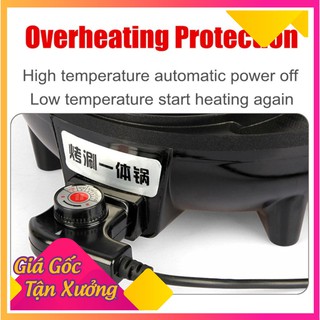 (Giá Gốc) Bếp Lẩu Nướng 2 trong 1 - Bếp Điện Lẩu Nướng