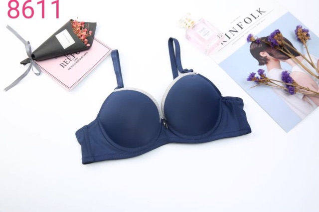 Áo nâng ngực No's Bra Thái Lan mouse cotton viền 8611 | Nội Y Siêu Sỉ