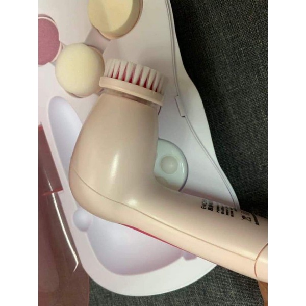 BỘ DỤNG CỤ RỬA MẶT + MASSAGE MẶT 6IN1
