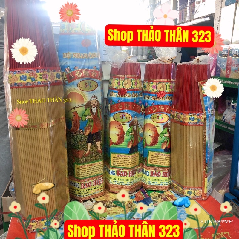 Nhang Thơm Cao Cấp Ông Câu Hương Lài 817Cây