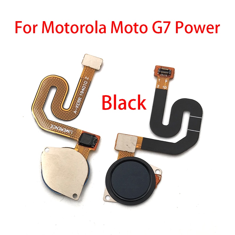 G7 Play Fingerprint Sensor Home Return Key Menu Button Flex Ribbon Cable For Motorola Moto G7 G8 Power / G7 Play Plus