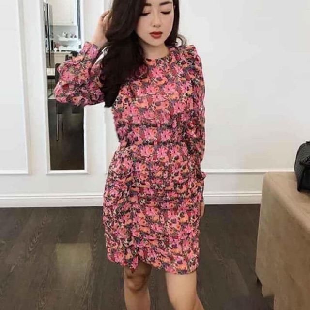 Váy hoa zara