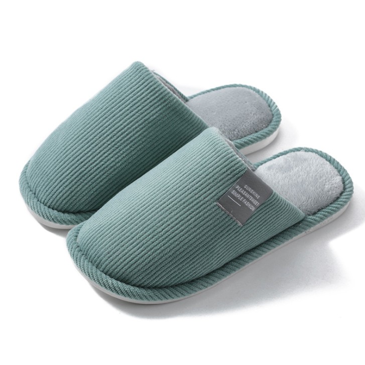 Dép Bông Đi Trong Nhà Cho Nam Nữ Đế Dép Chống Trơn Cao Cấp NineRed - D37