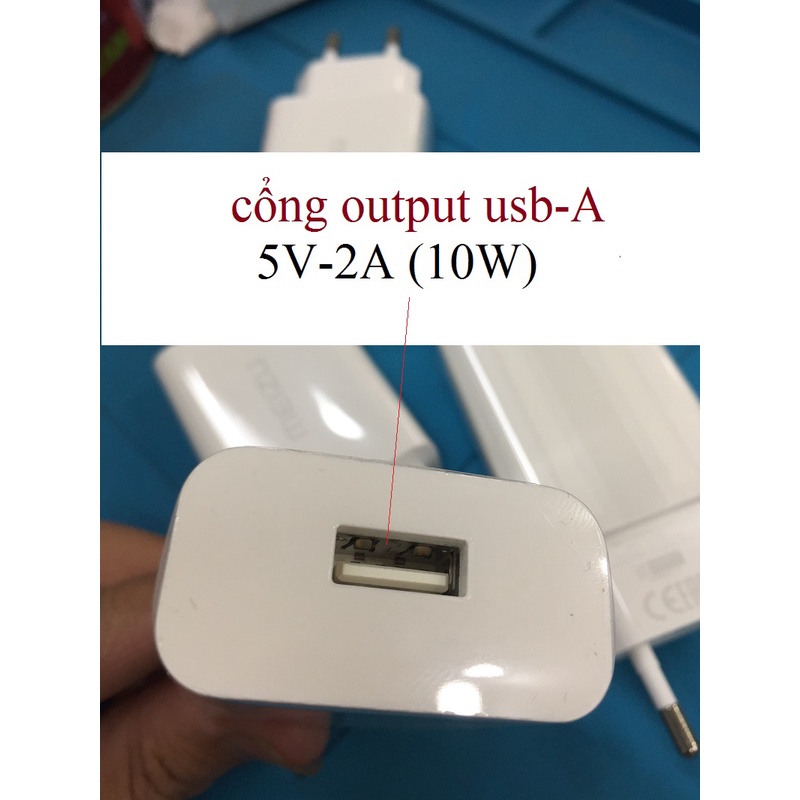 Củ sạc 5v 2a Meizu UP1220E công suất sạc 10W sạc điện thoại Samsung Oppo Xiaomi Realme Vivo Redmi