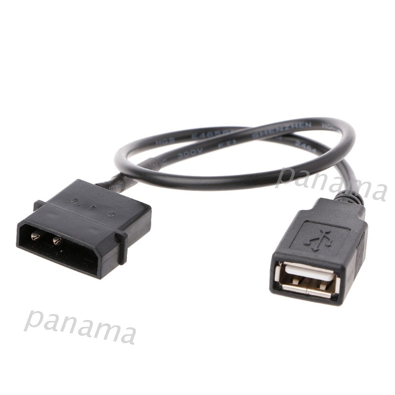 Cáp Chuyển Đổi Từ Cổng Ide Molex Sang Usb 2.0 Type A 30cm Pc 5v 2-pin Ide Molex Sang Usb 2.0