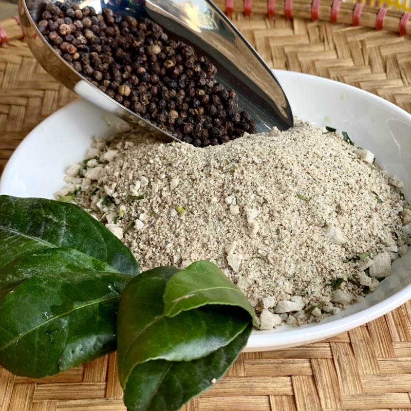 Muối Tiêu ÔNG BỐN - Muối Tiêu Lá Chanh