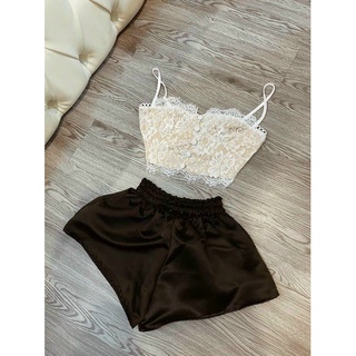 ÁO HAI DÂY PHỐI REN SEXY
