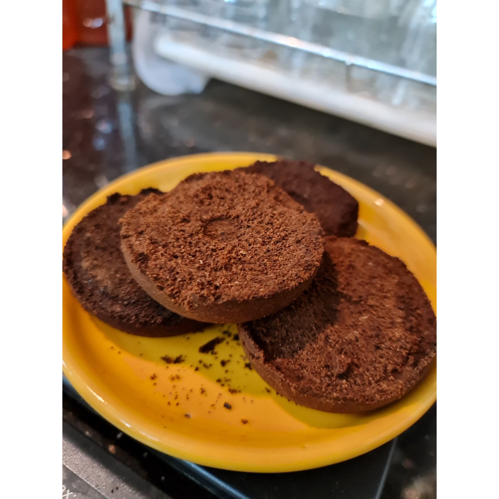 Bã cà phê nguyên chất pha máy sấy lạnh, khử mùi hôi tủ lạnh, bón cây, tẩy da chết. Túi 250g