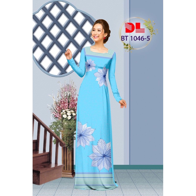 Vải áo dài chiếc lá