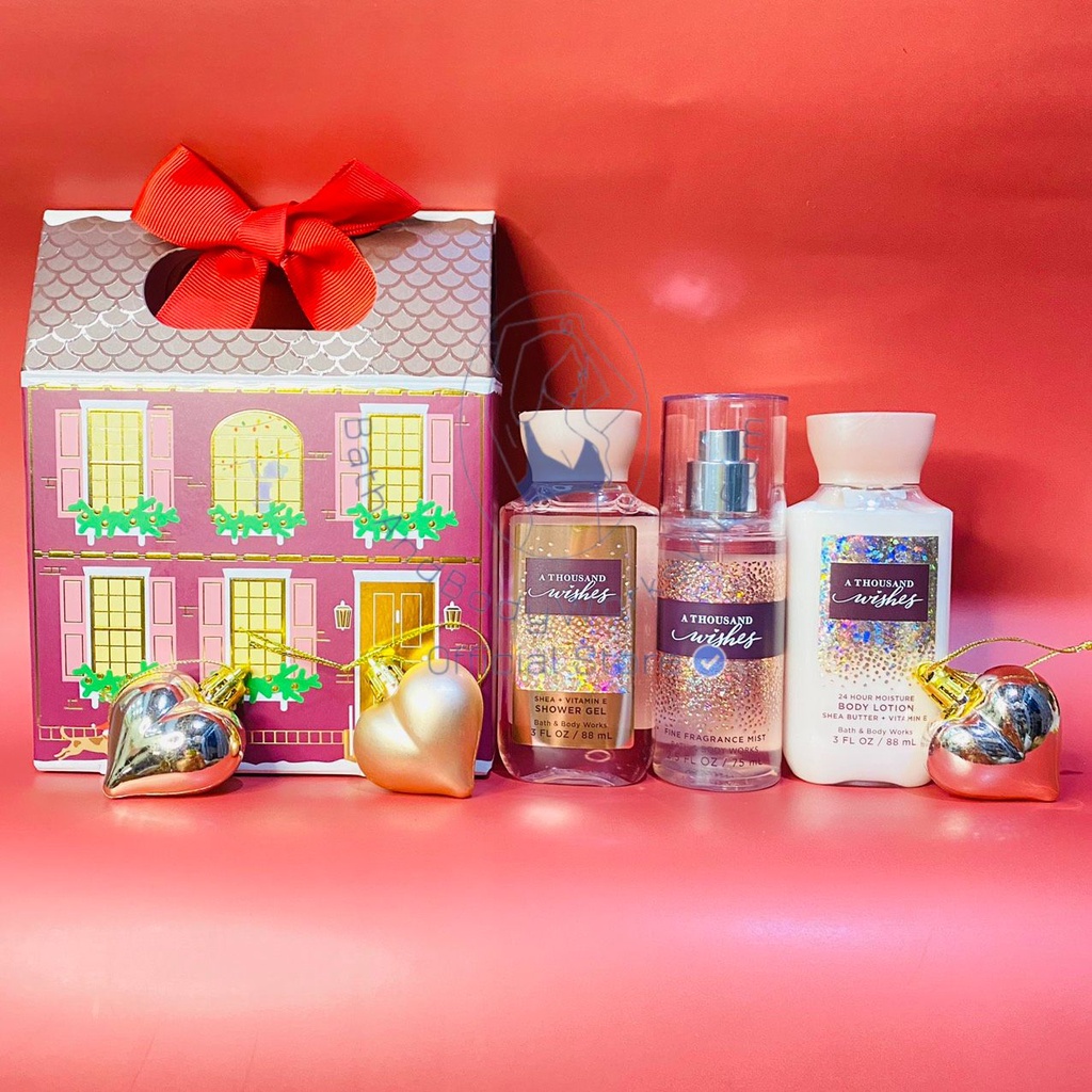 ( Combo có túi quà giá hời) Gift Set bộ quà tặng Bath And Body Works Travel Size, phù hợp để làm quà sinh nhật