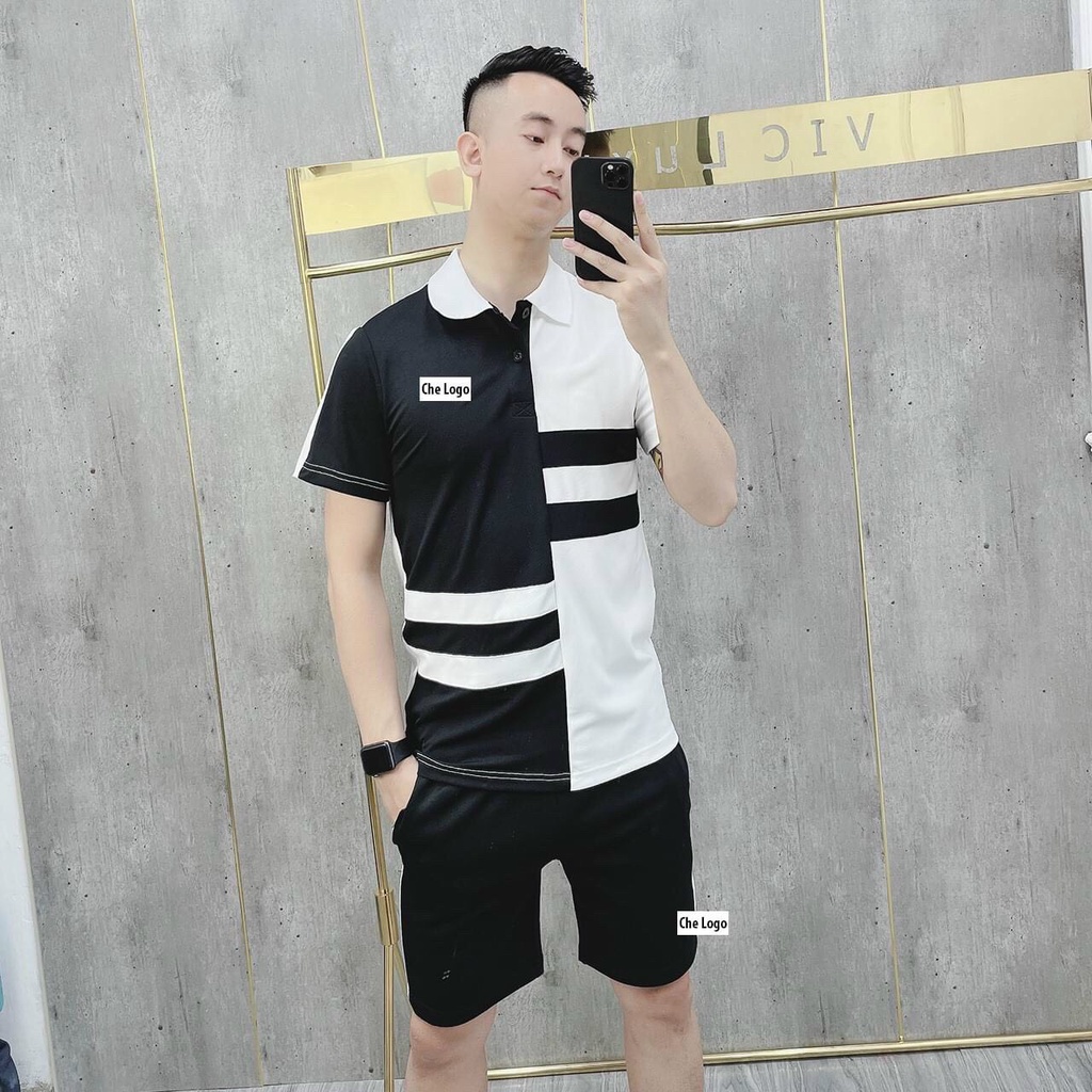 Đồ bộ thể thao nam LC.phối 3D, chất thun lạnh 4c, phong cách thể thao năng động, hàng full size - BN302 | BigBuy360 - bigbuy360.vn