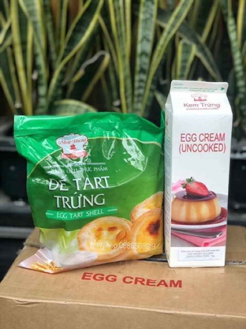 Combo đế tart trứng+ kem trứng | BigBuy360 - bigbuy360.vn