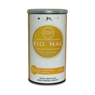Hạt macca lon giấy 250g - rio. mac