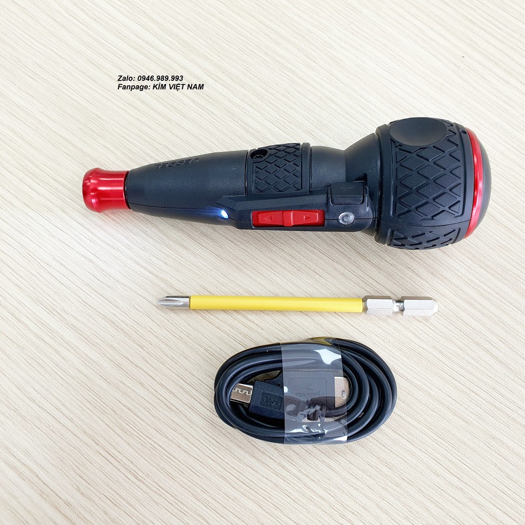 Tovit điện chạy pin Vessel No.220USB-1 / No.220USB-5 / No.220USB-P1  Lazomi tools