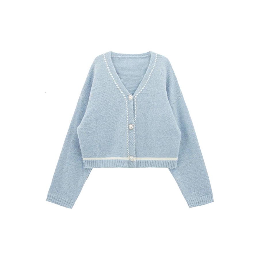 Áo khoác len thiết kế mới thời trang mùa thu đông dành cho nữ