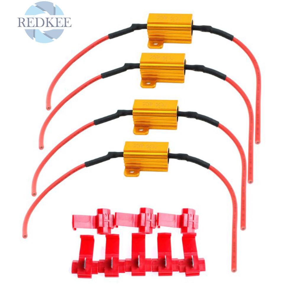 Set 2 điện trở 25w 6ohm chuyên dụng cho đèn xi nhan xe hơi