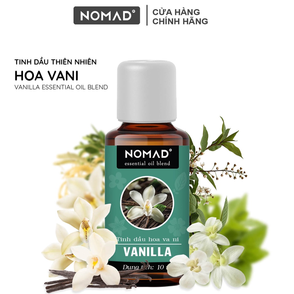 Tinh Dầu Hoa Vani Nomad Vanilla Essential Oil Blend