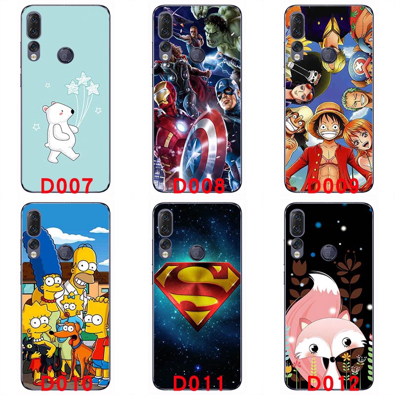 Ốp điện thoại silicone TPU mềm in hình cho Lenovo Z5S