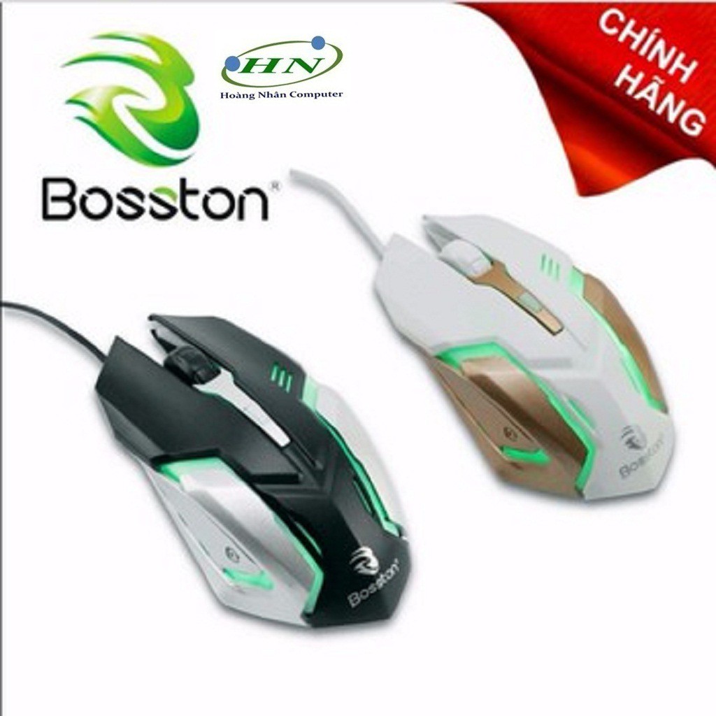 Chuột game Led đa màu Bosston M60