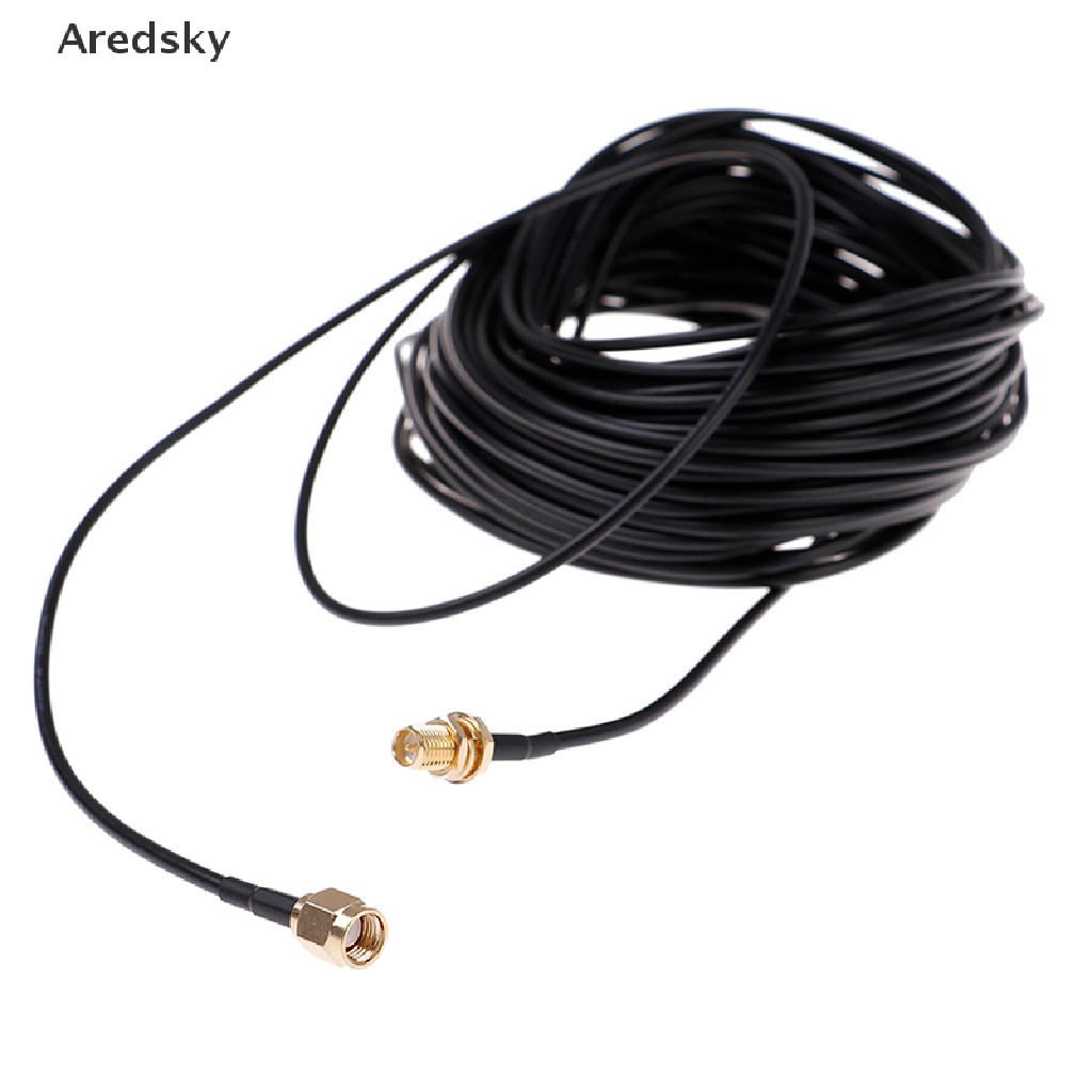 1 Cáp Ăng Ten WiFi RG174 RP-SMA Dài 20m