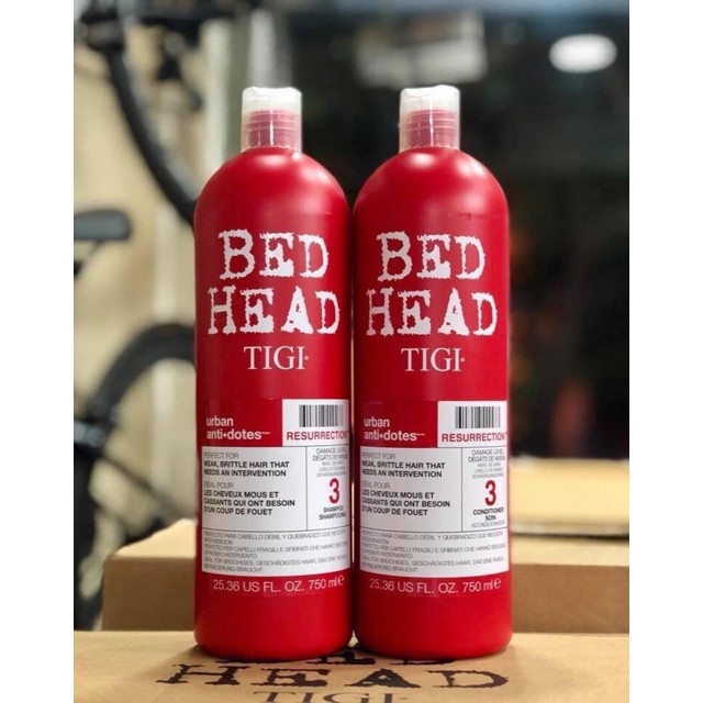 BỘ DẦU GỘI TIGI PHỤC HỒI CHUYÊN SÂU Bed Head Rehab For Hair 750ml