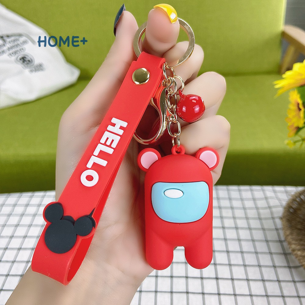 Móc Khóa Hoạt Hình Có Dây Đeo Vai Và Móc Dành Cho Người Hâm Mộ Trò Chơi