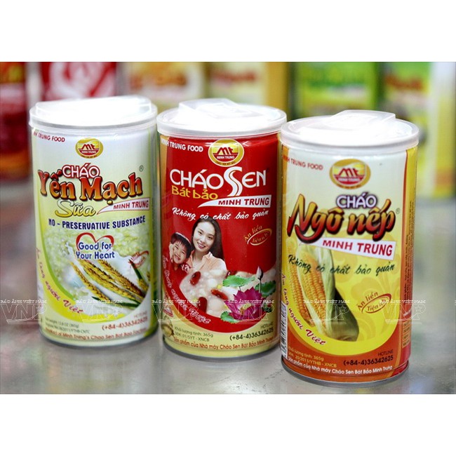 Cháo Minh Trung đủ vị