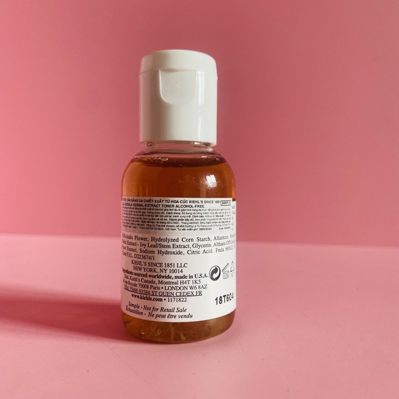 Toner hoa cúc Kiehl's Calendula 40ml Chính Hãng