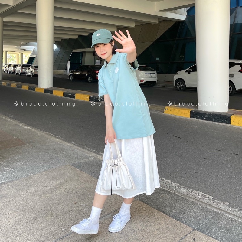 Áo polo CHÓ XÙ TRẮNG | BigBuy360 - bigbuy360.vn