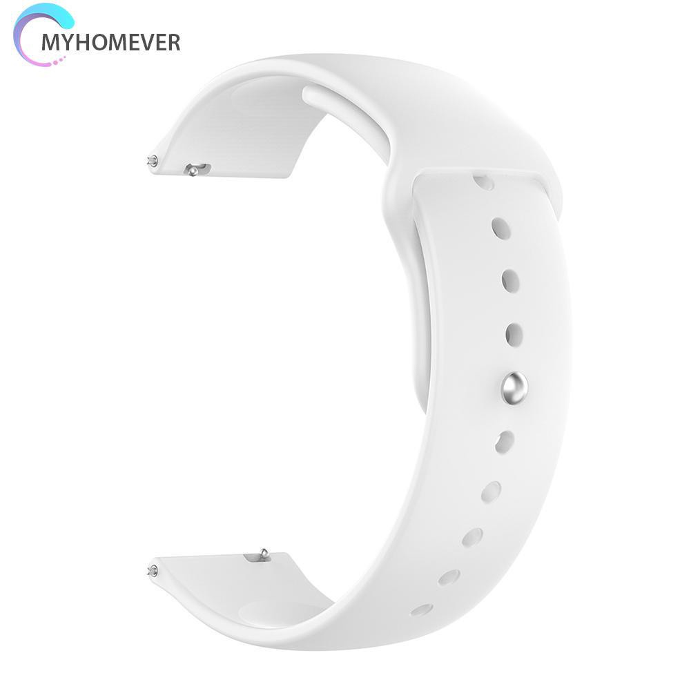 myhomever 18mm Silicone Wrist Strap Watchband Replacement for Huawei Honor B5/S1/FIT