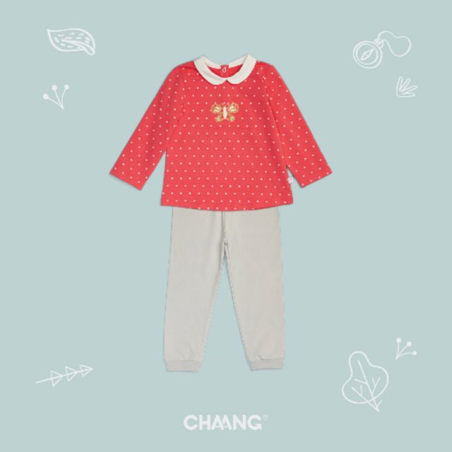 Bộ cỏ sen chấm bi