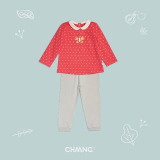 Bộ cỏ sen chấm bi