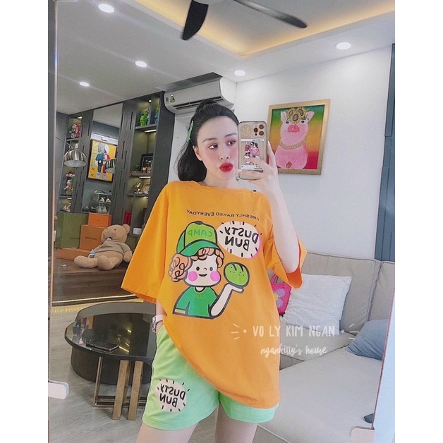 Bộ DUSTYBUN QĐ siêu Hot cute sẵn SLL
